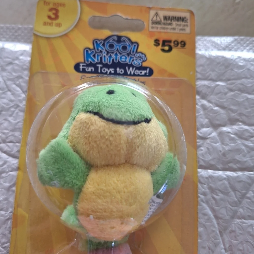 Kool Kritters Sunglass Plush Fun To Wear Toy Set Of Nine